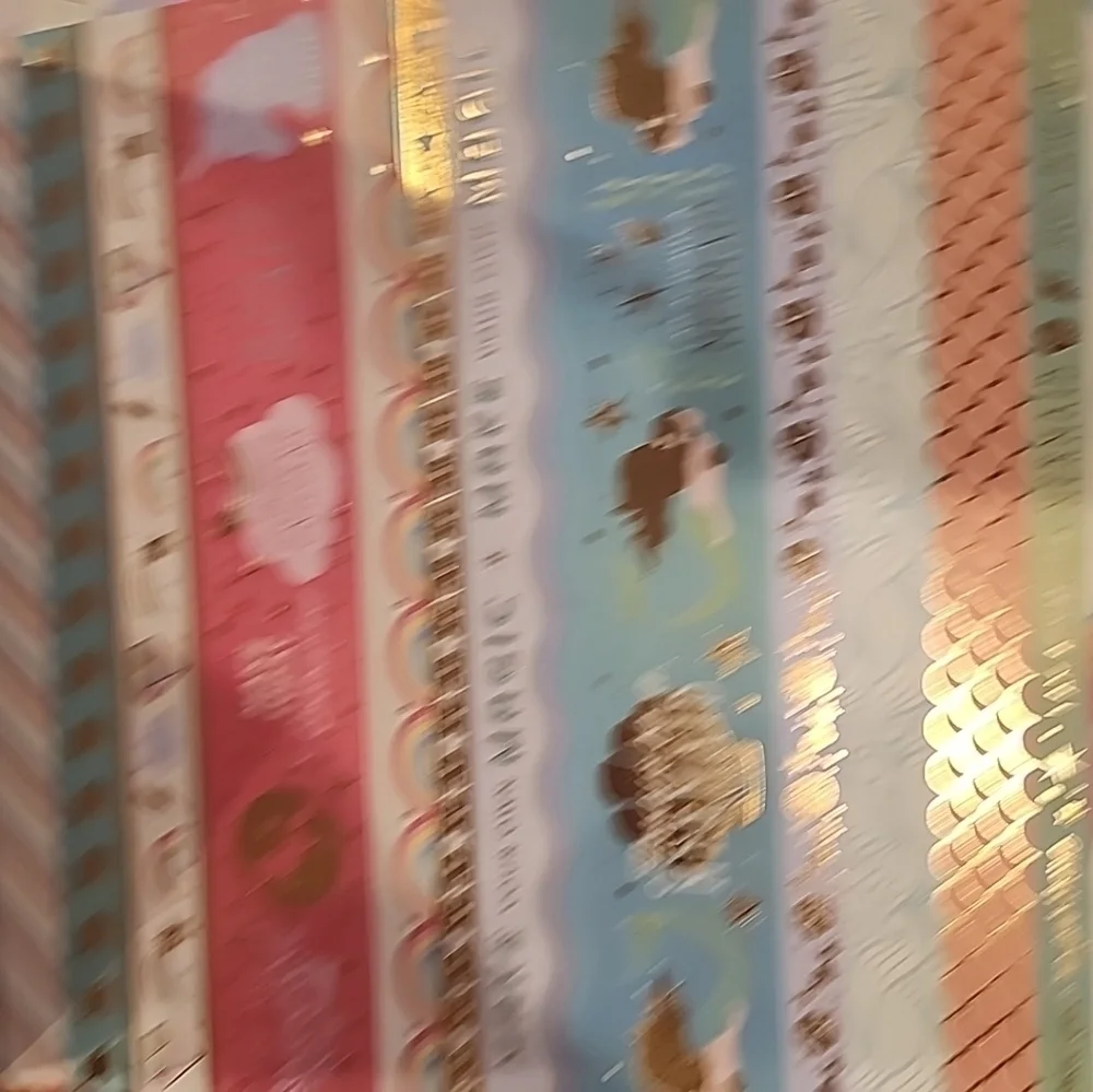 Scrapbooking Crafting Paper Lot